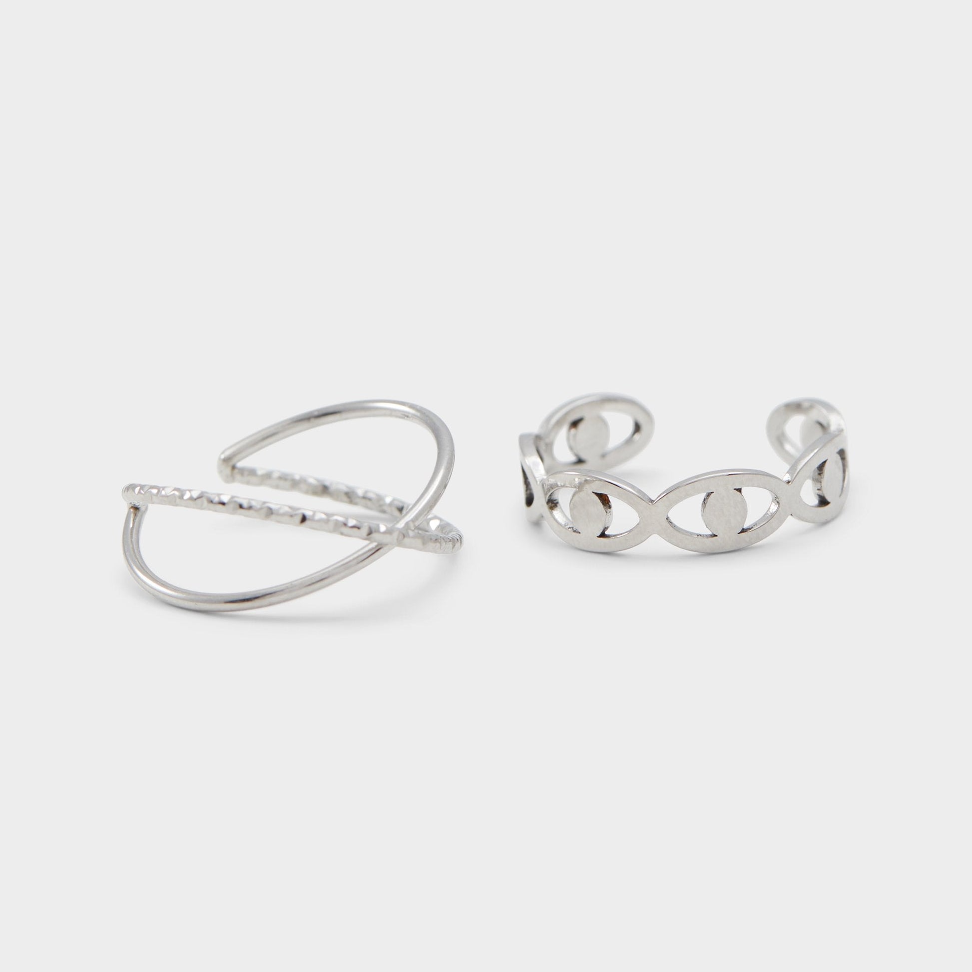 Twisted Silver Women's Rings - Toe ring - Silver