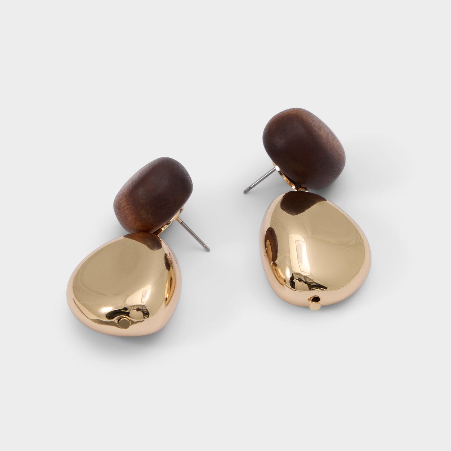 Teyrra in Other Brown - Chandelier earrings - Other brown