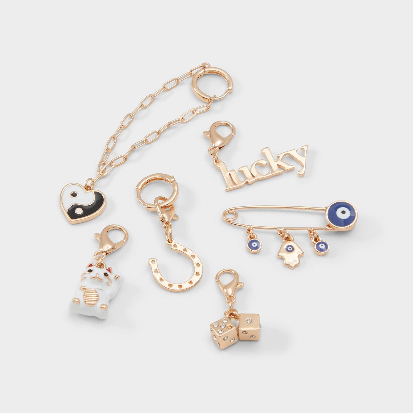 Fortunes Blue Women's Shoe Charms & Laces - Shoe charms - Blue