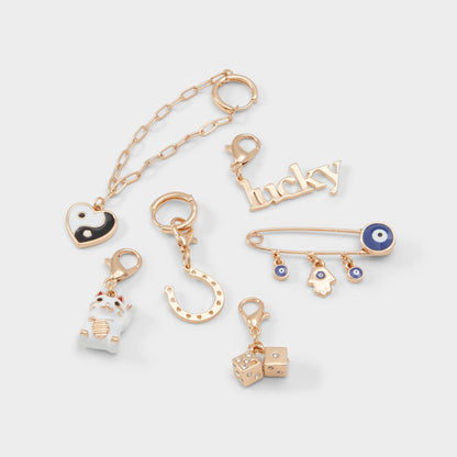 Fortunes Blue Women's Shoe Charms & Laces - Shoe charms - Blue