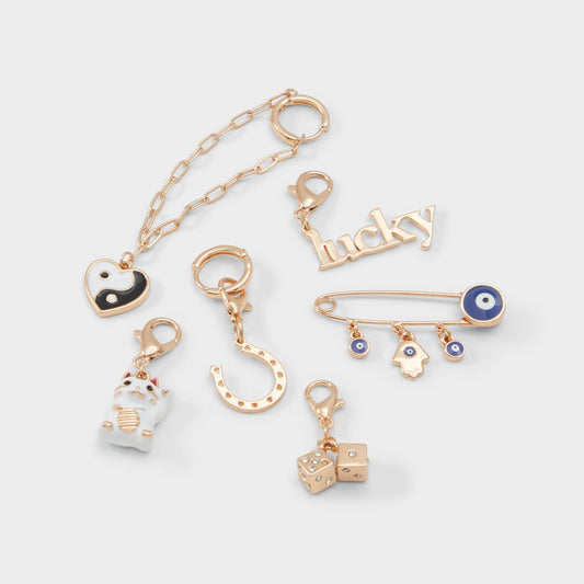 Fortunes Blue Women's Shoe Charms & Laces - Shoe charms - Blue