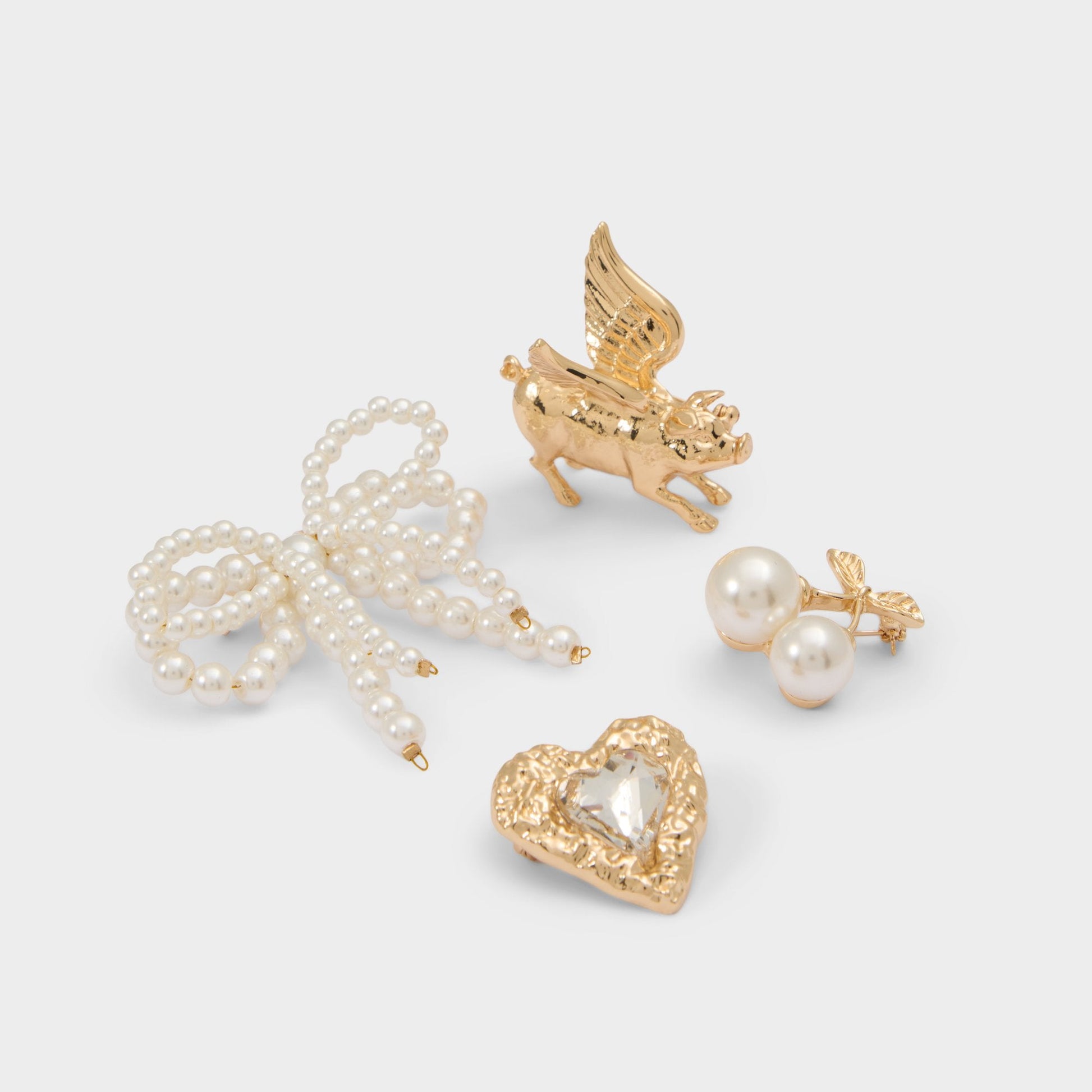 Cocquettepins in Ice - Decorative brooch - Ice