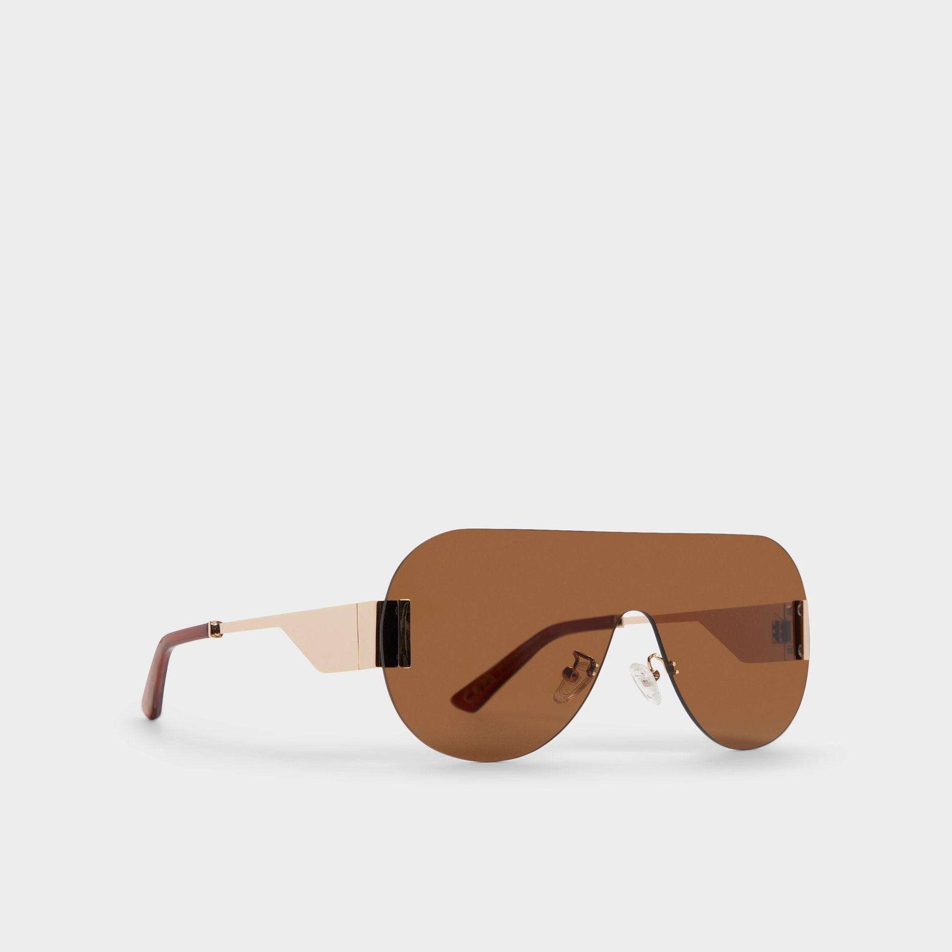 Agrocan Brown Women's Shield - Shield sunglasses - Brown