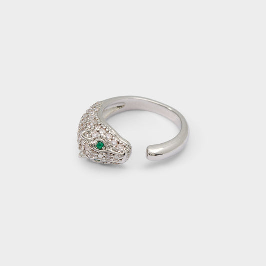 Roarica in Silver Clear Multi - Ring - Silver/clear multi