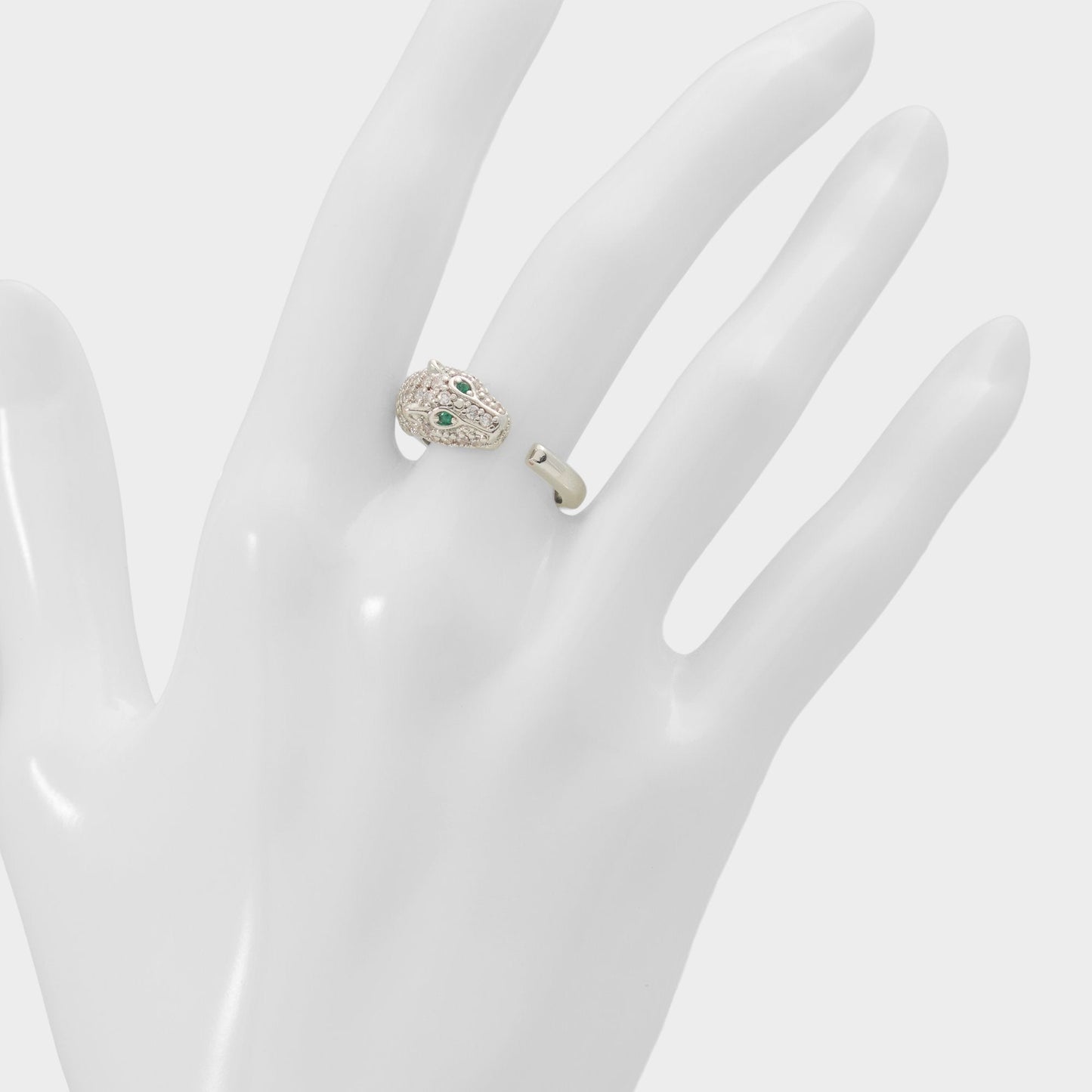 Roarica in Silver Clear Multi - Ring - Silver/clear multi