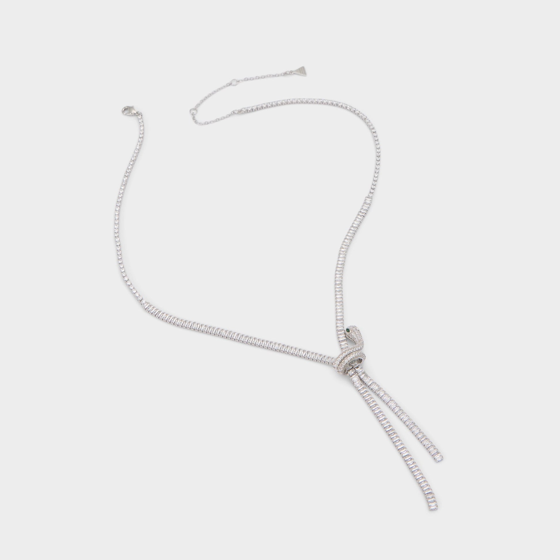Venomarra in Silver Clear Multi - Statement necklace - Silver/clear multi