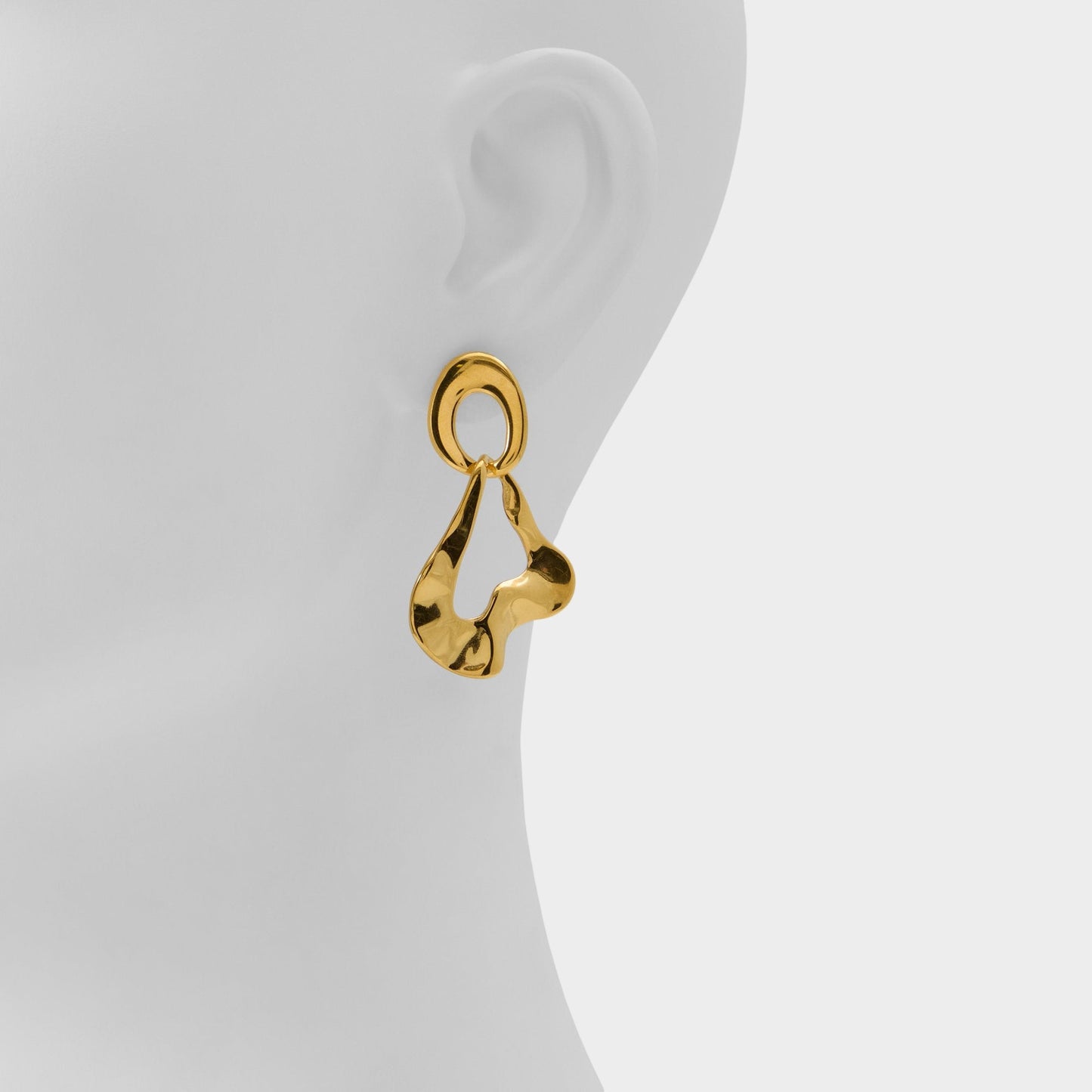 Glowup Gold Women's Earrings - Chandelier earrings - Gold