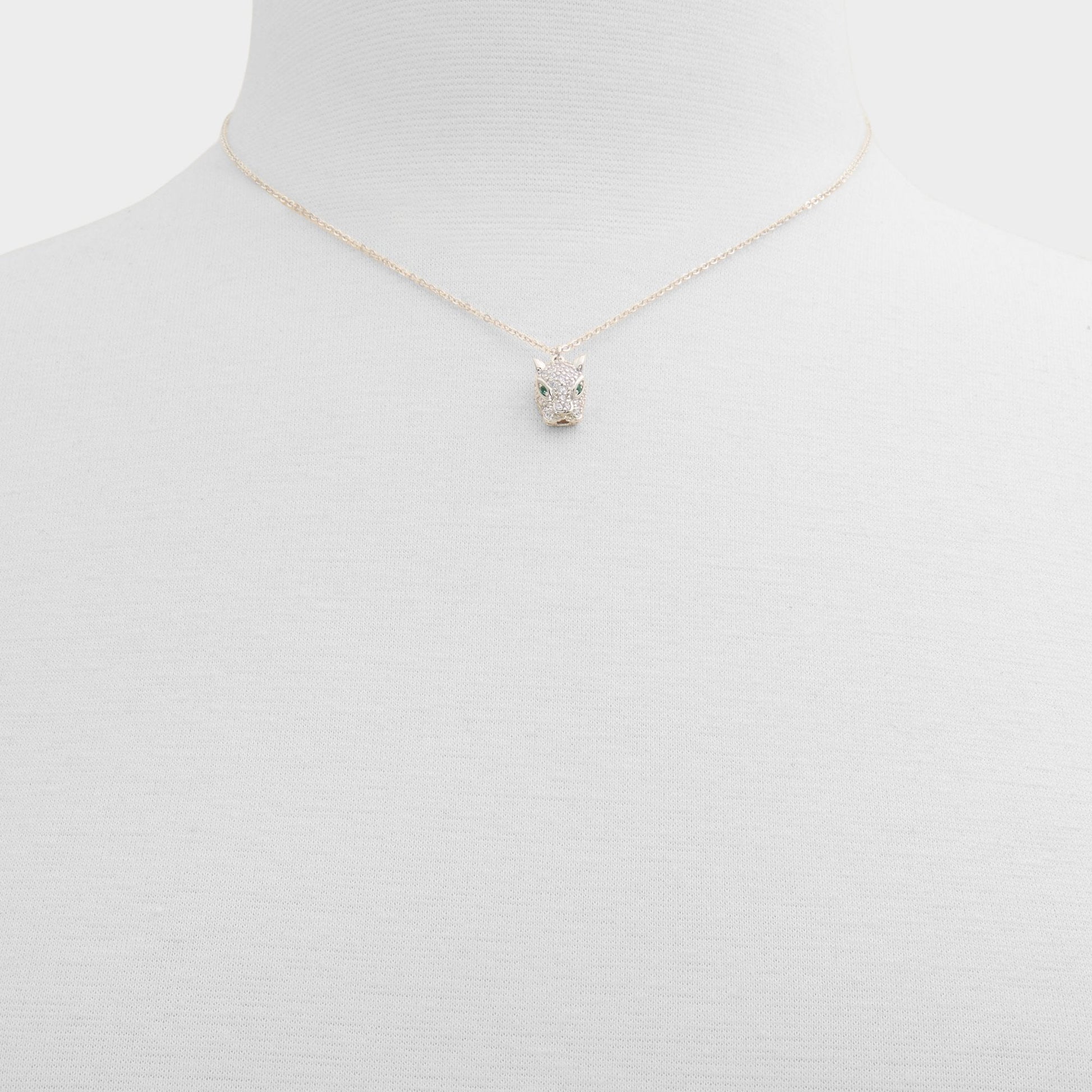Jerarewien in Silver Clear Multi - Necklace - Silver/clear multi