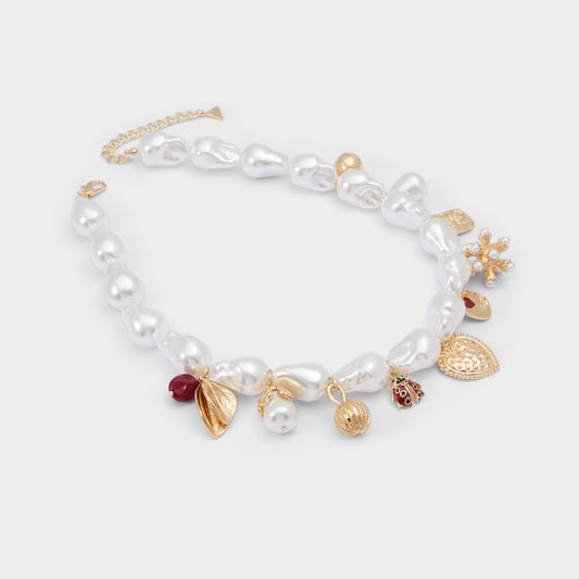Charmsinlove Red Women's Necklaces - Charm necklace - Red
