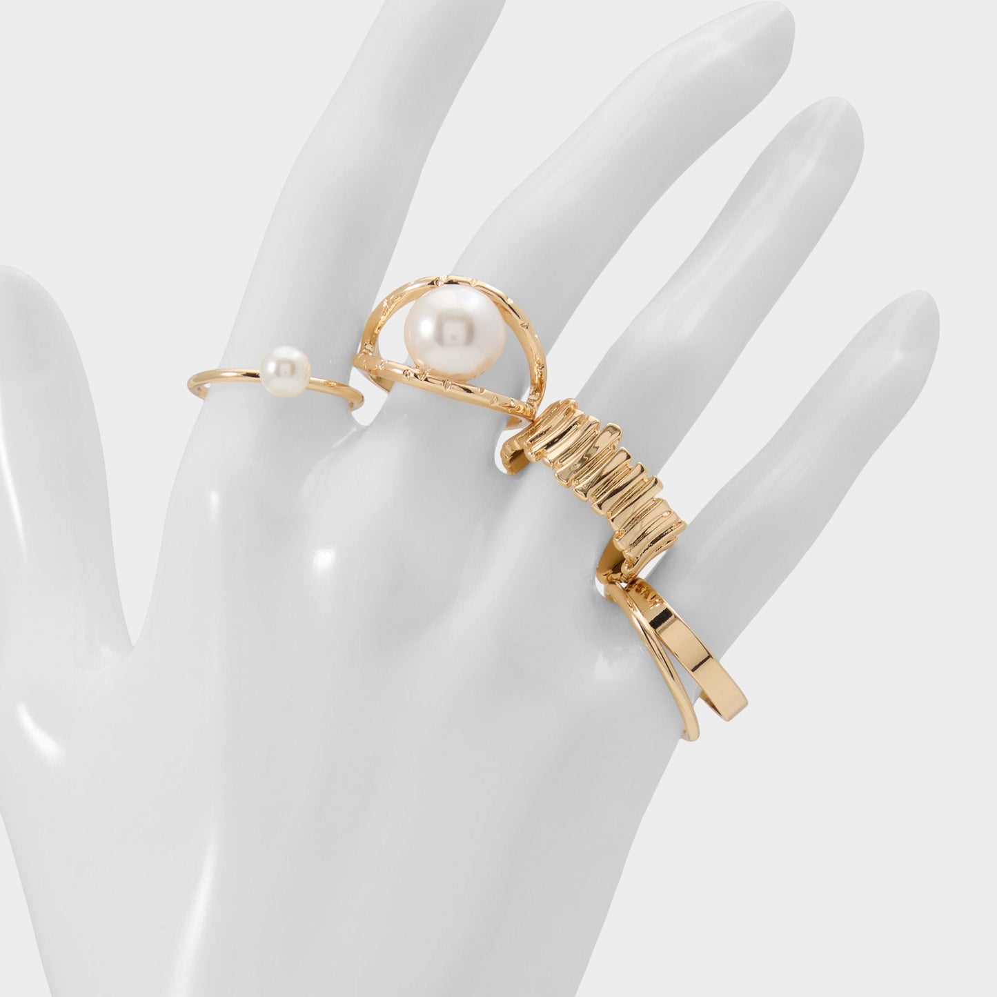 Adweli in Ice - Stackable rings - Ice