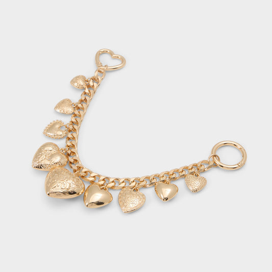 Timelesslove in Gold - Bag charm - Gold