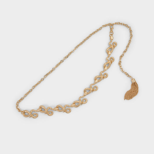 Viperelle in Gold - Belt - Gold