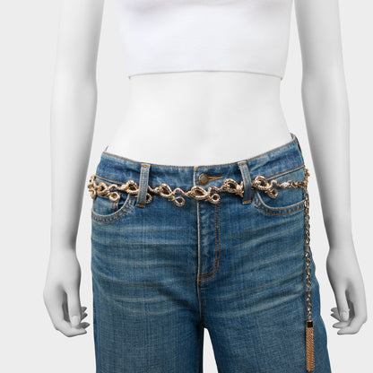 Viperelle in Gold - Belt - Gold