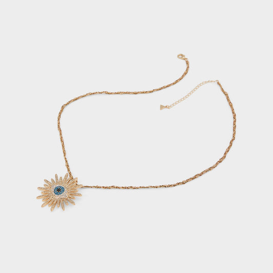 Intentionss in Dark Blue - Pendant necklace - Dark Blue