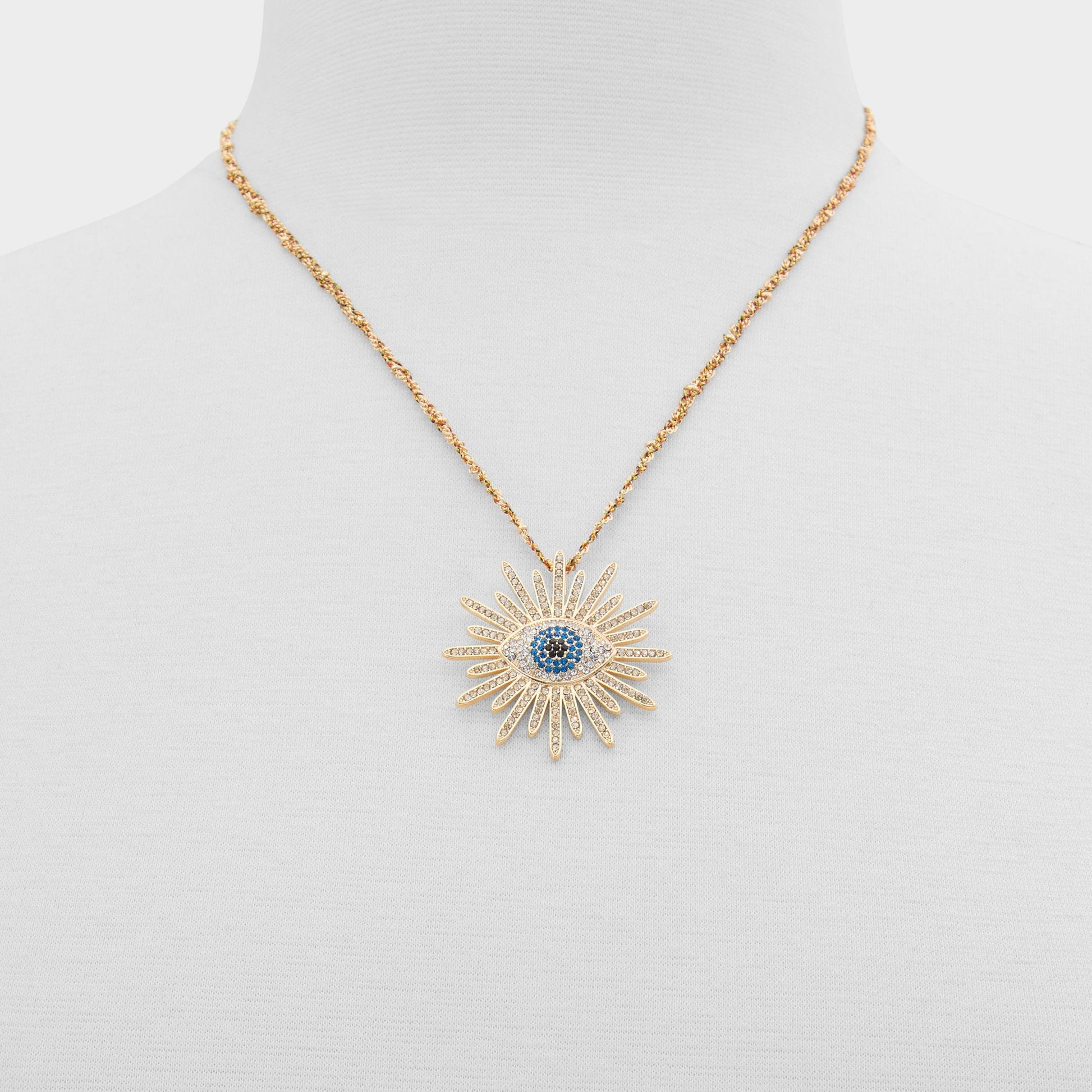 Intentionss in Dark Blue - Pendant necklace - Dark Blue