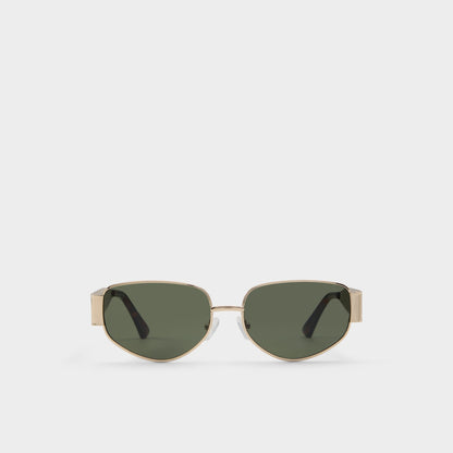 Prerradan in Gold - Cat eye sunglasses - Gold