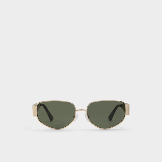 Prerradan in Gold - Cat eye sunglasses - Gold