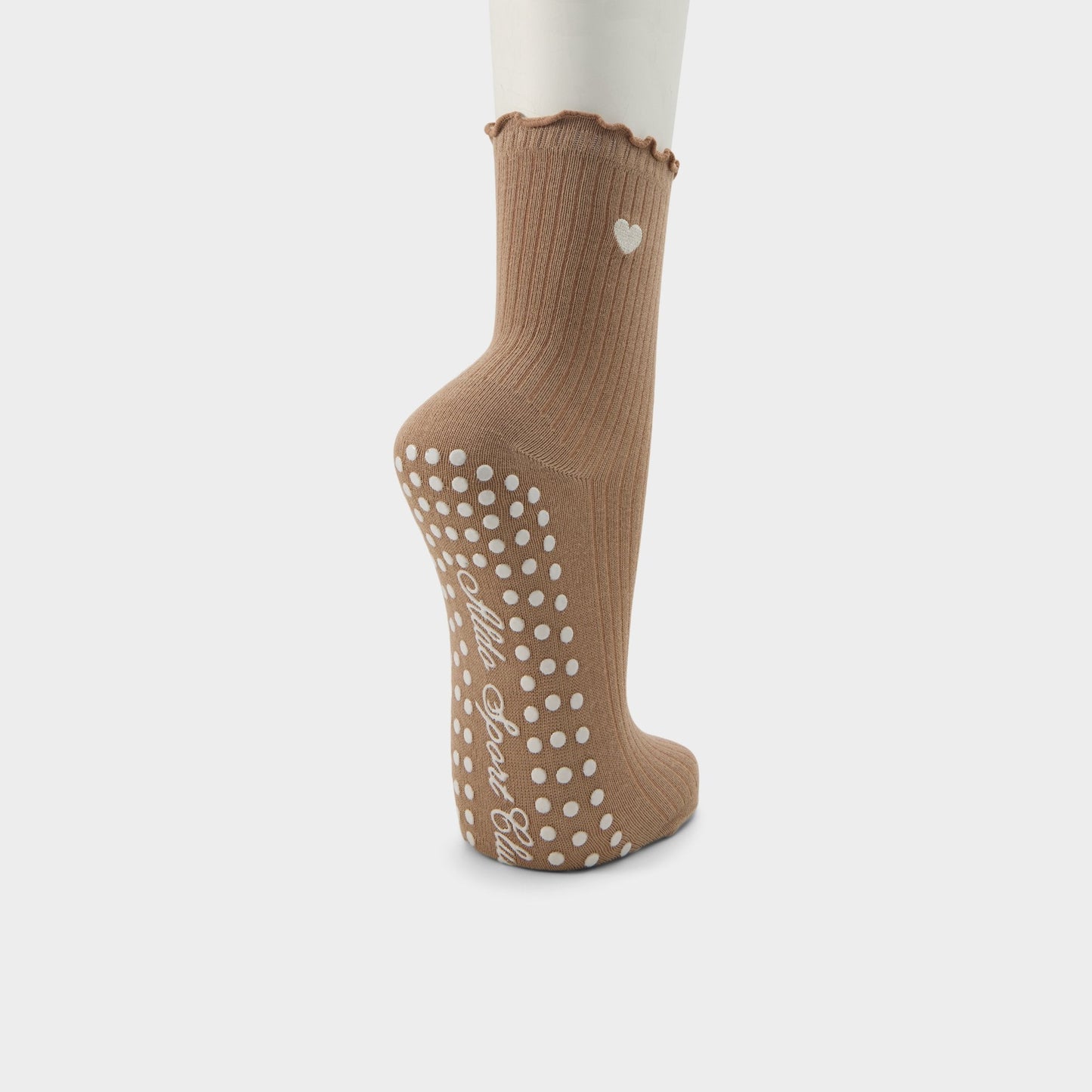 Pilatesock in Dark Beige - Pilates socks - Dark beige