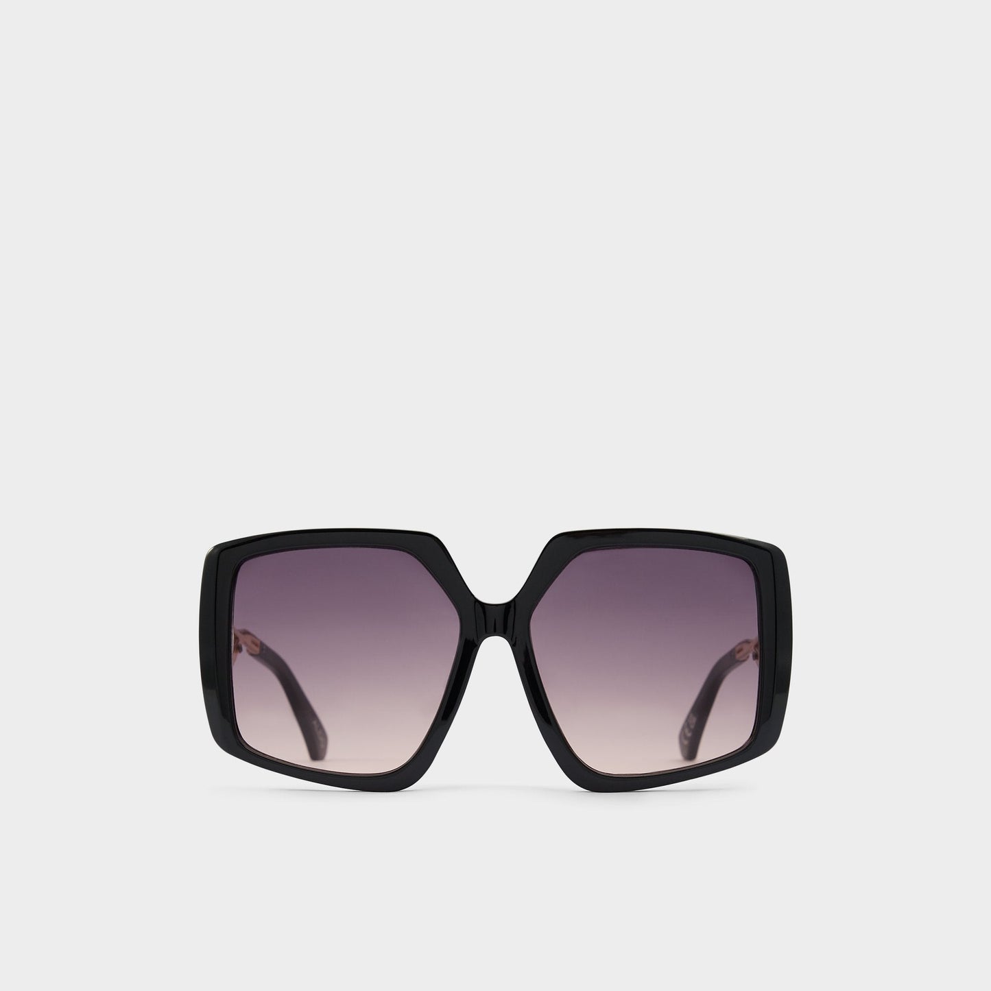 Asya Black/Gold Multi Women's Square - Square sunglasses - Black/Gold Multi
