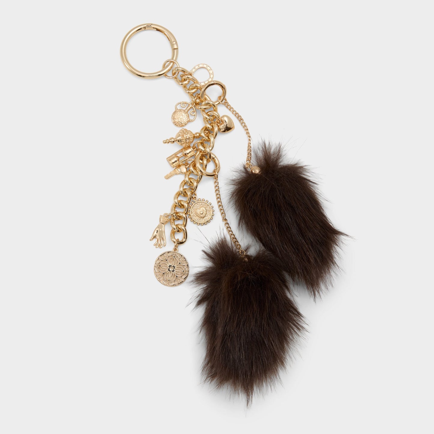 Bohoglam in Light Brown - Bag charm - Light brown