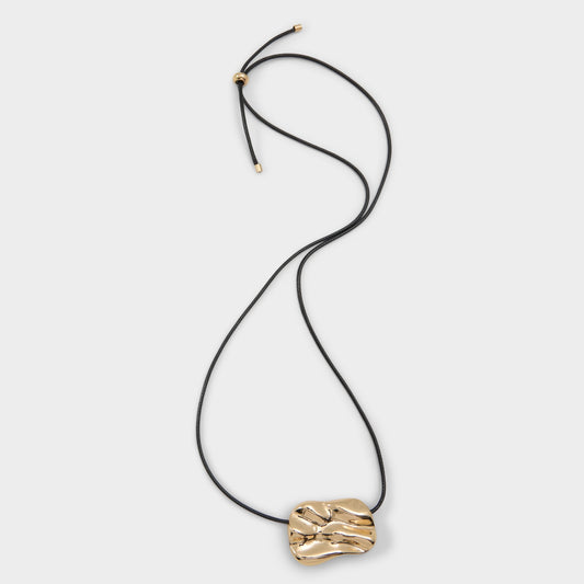 Zayna in Black Gold Multi - Necklace - Black/gold multi