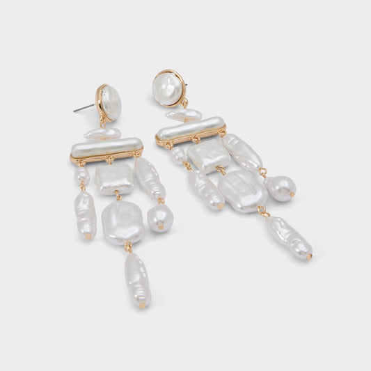 Vibrance Gold Women's Earrings - Chandelier earrings - Gold