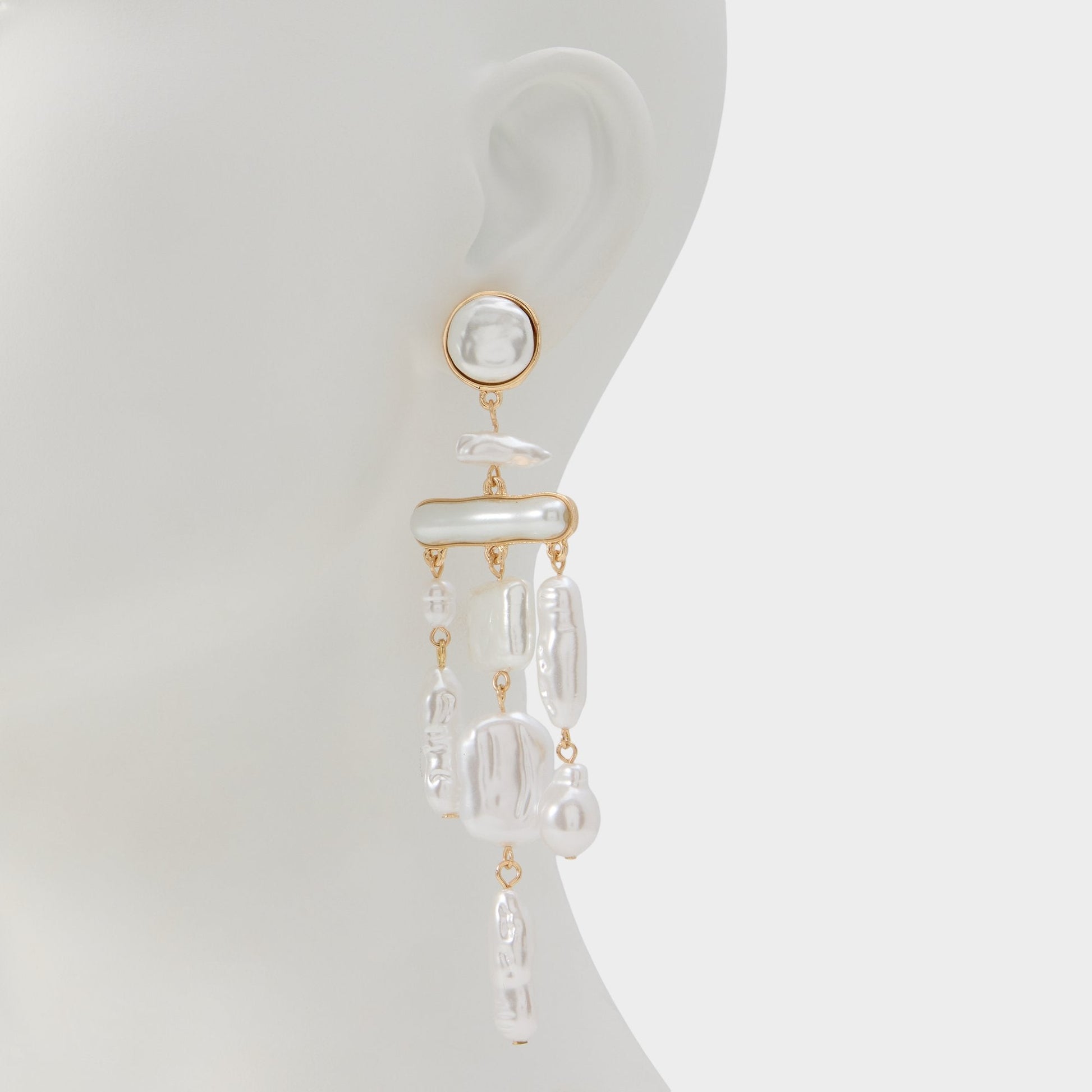Vibrance Gold Women's Earrings - Chandelier earrings - Gold