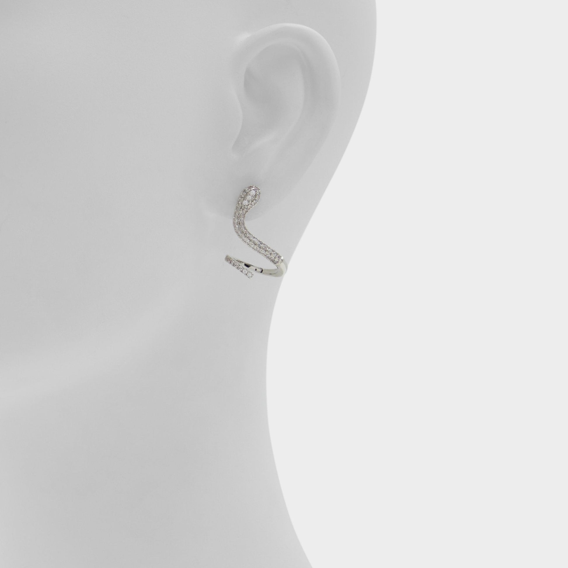 Popeye Silver/Clear Multi Women's Earrings - Earrings - Silver/Clear Multi