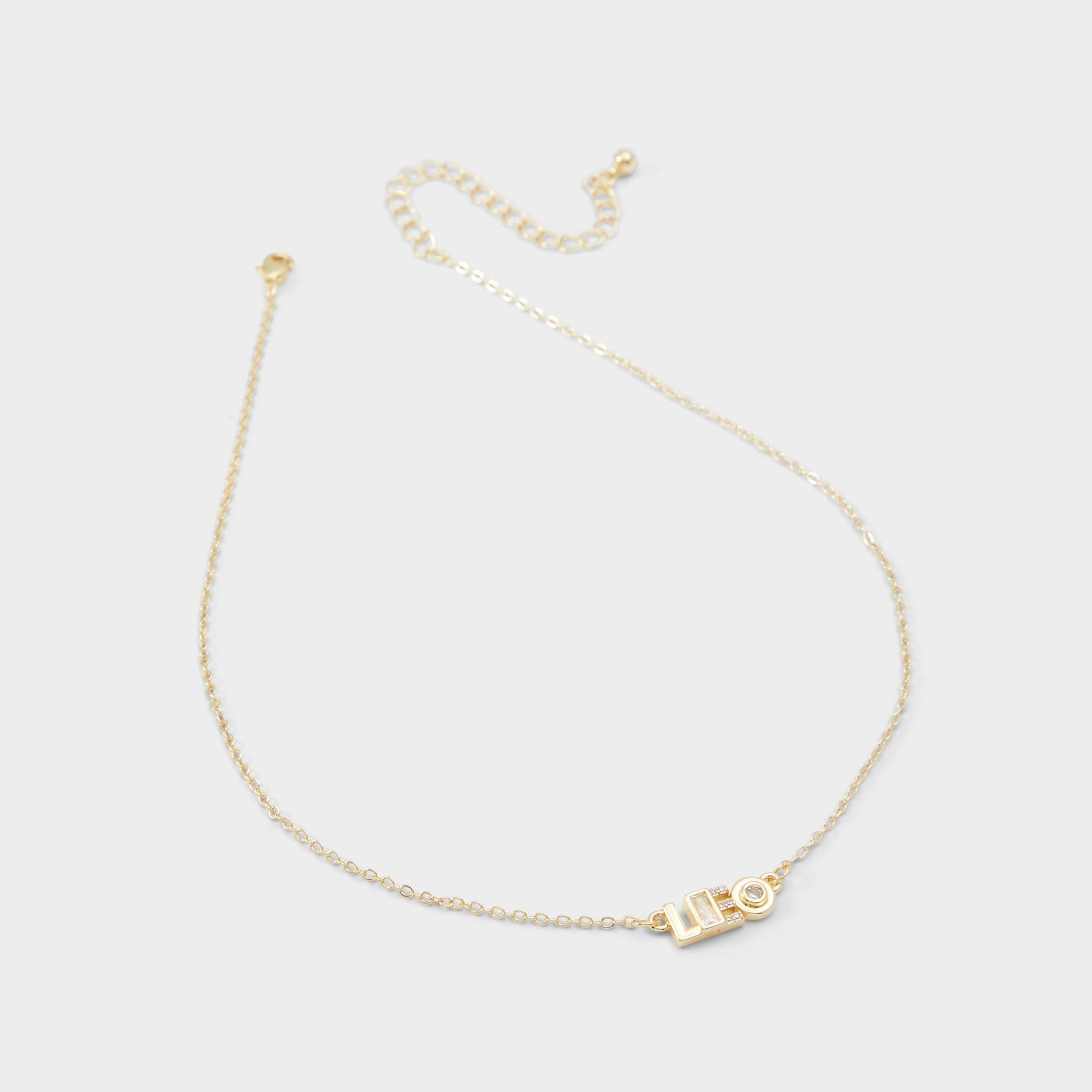 Starsigns Gold Women's Cubic Zirconia - Necklace - Gold
