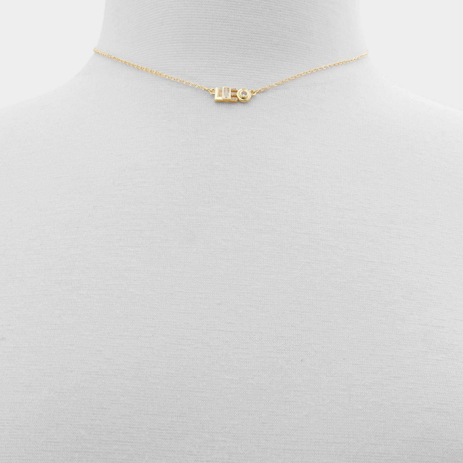Starsigns Gold Women's Cubic Zirconia - Necklace - Gold
