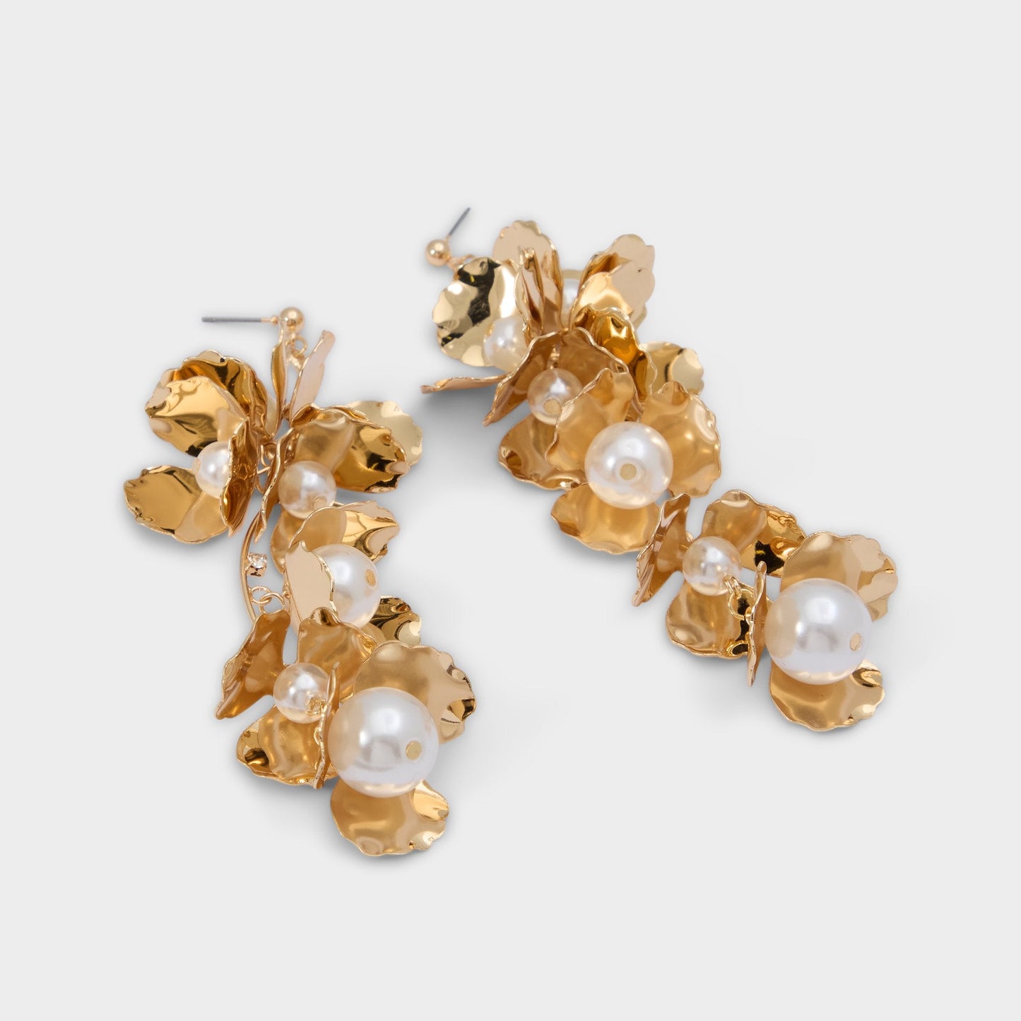 Serrenna Gold Women's Earrings - Chandelier earrings - Gold