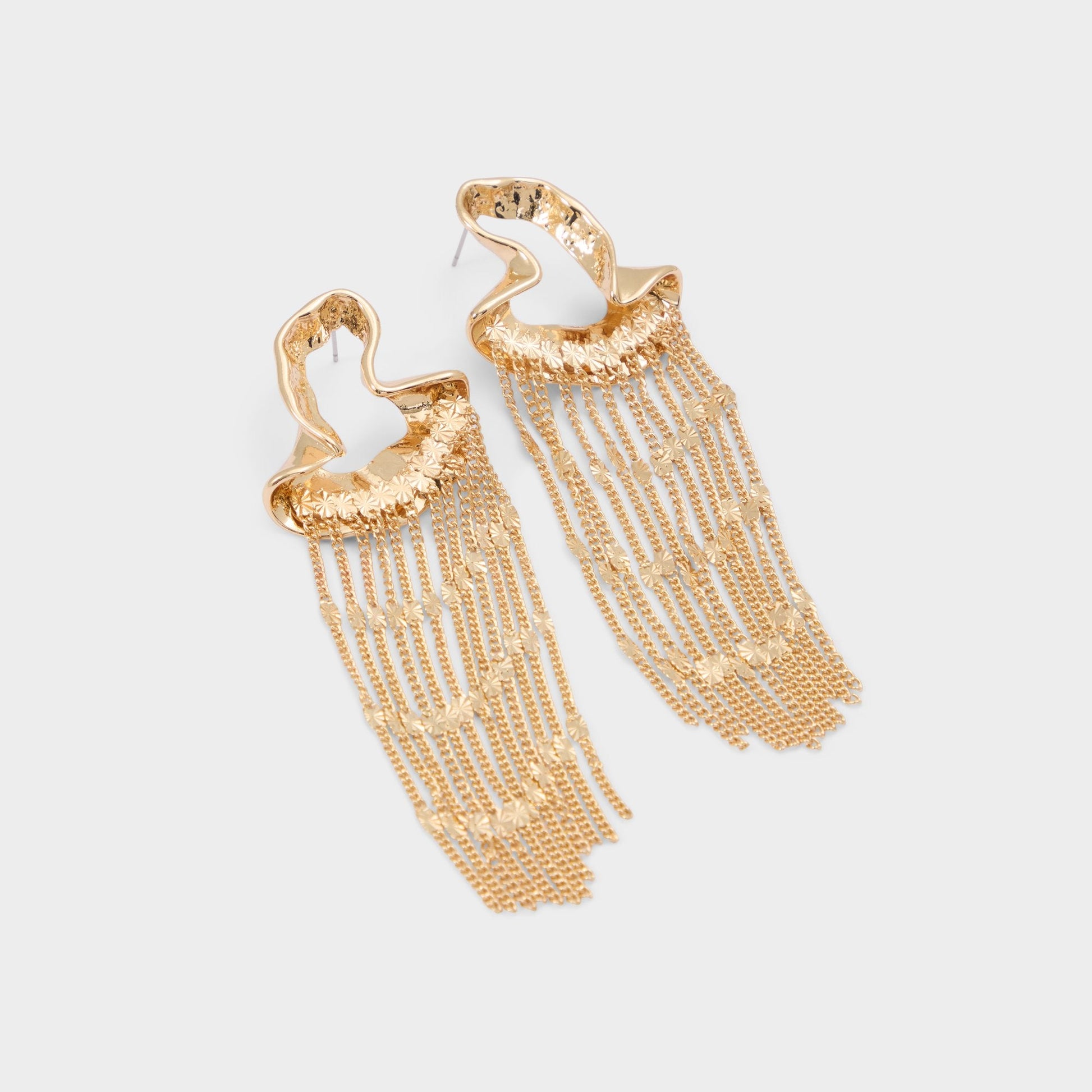 Solleenne in Gold - Chandelier earrings - Gold