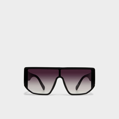 Thiedan Black/Gold Multi Women's Shield - Shield sunglasses - Black/Gold Multi