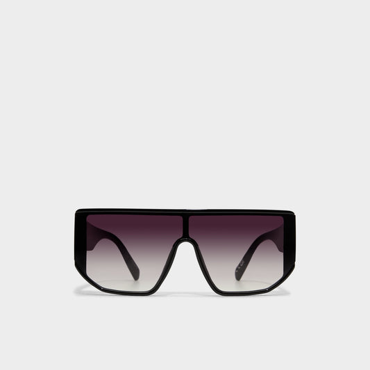 Thiedan Black/Gold Multi Women's Shield - Shield sunglasses - Black/Gold Multi
