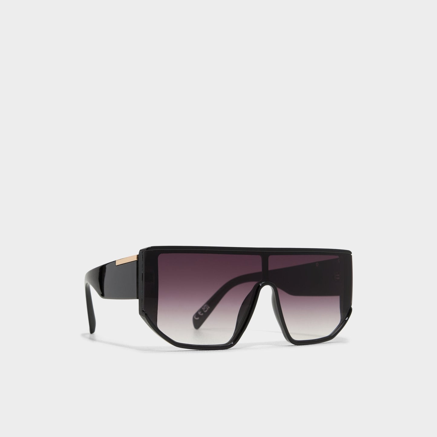 Thiedan Black/Gold Multi Women's Shield - Shield sunglasses - Black/Gold Multi