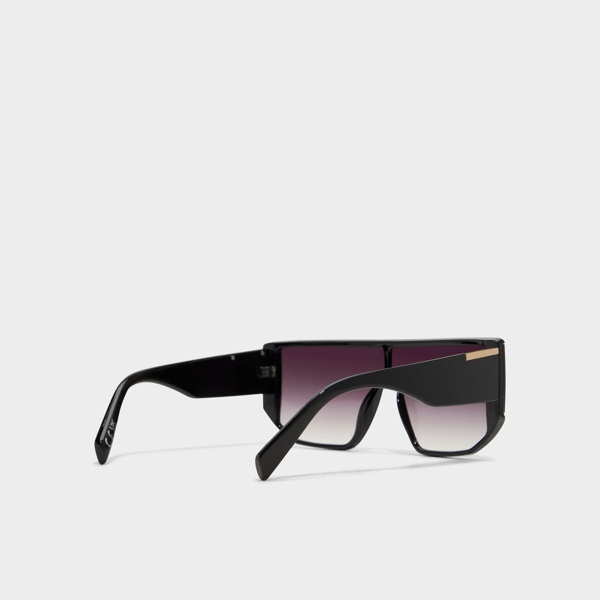 Thiedan Black/Gold Multi Women's Shield - Shield sunglasses - Black/Gold Multi
