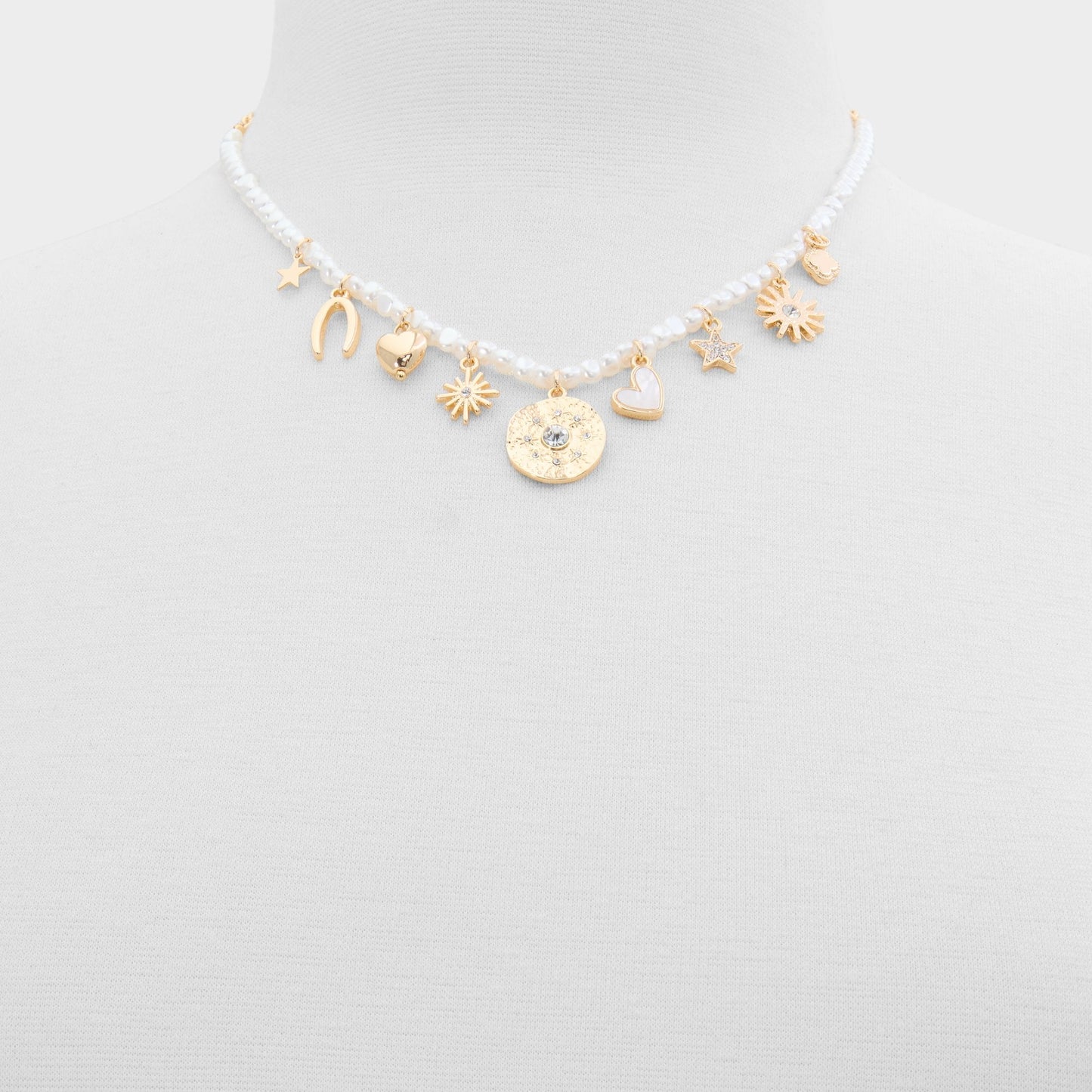 Lukaa in Ice - Charm necklace - Ice