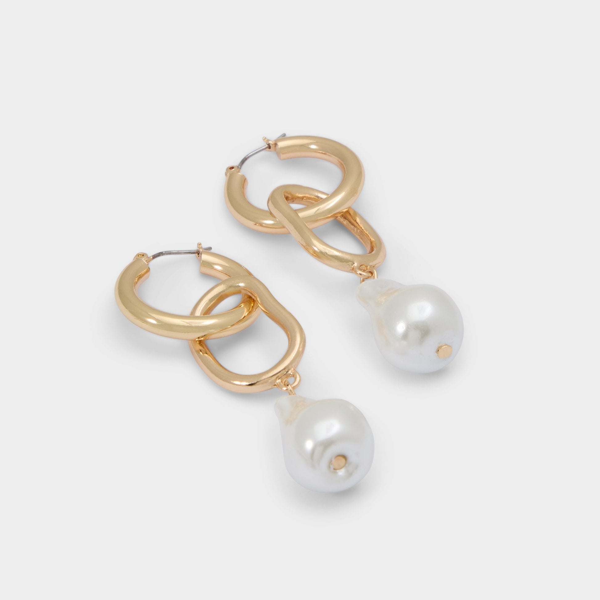 Sloanne in Gold - Hoop earrings - Gold