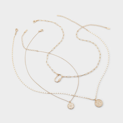 Intuition Gold Women's Necklaces - Layered necklace - Gold
