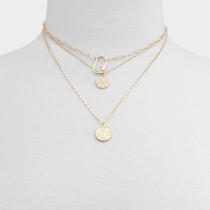 Intuition Gold Women's Necklaces - Layered necklace - Gold
