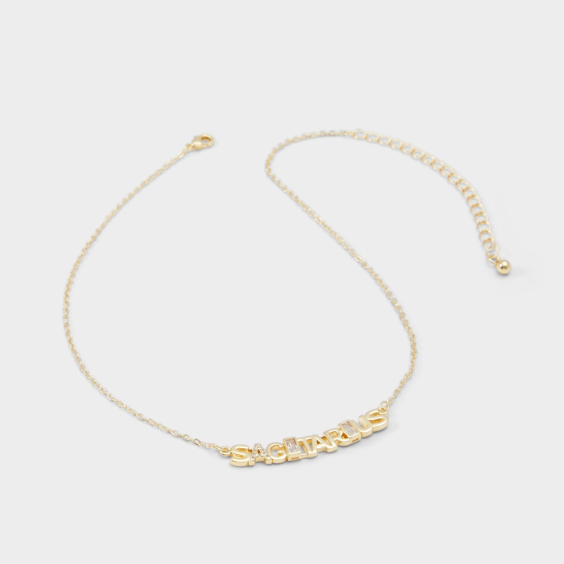 Starsigns Gold Women's Cubic Zirconia - Necklace - Gold