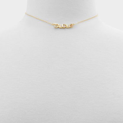 Starsigns Gold Women's Cubic Zirconia - Necklace - Gold