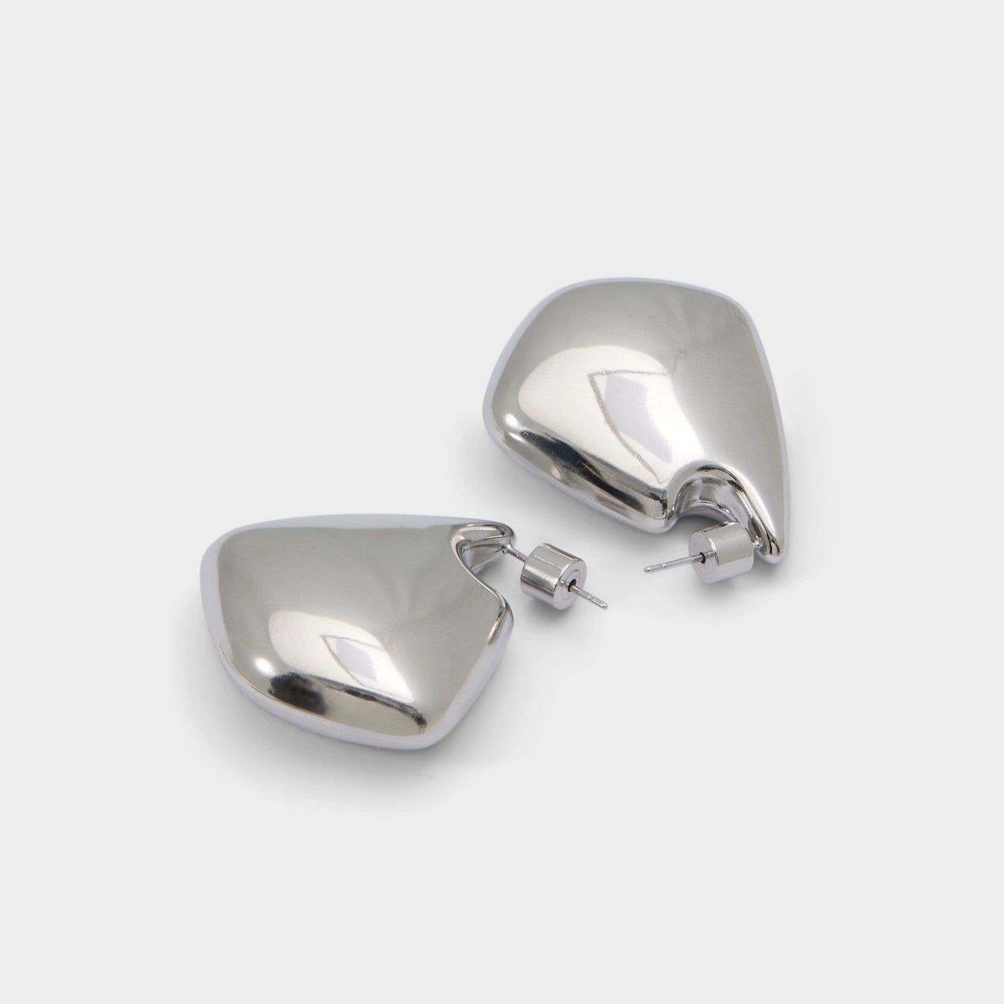 Koby Silver Women's Earrings - Statement earrings - Silver