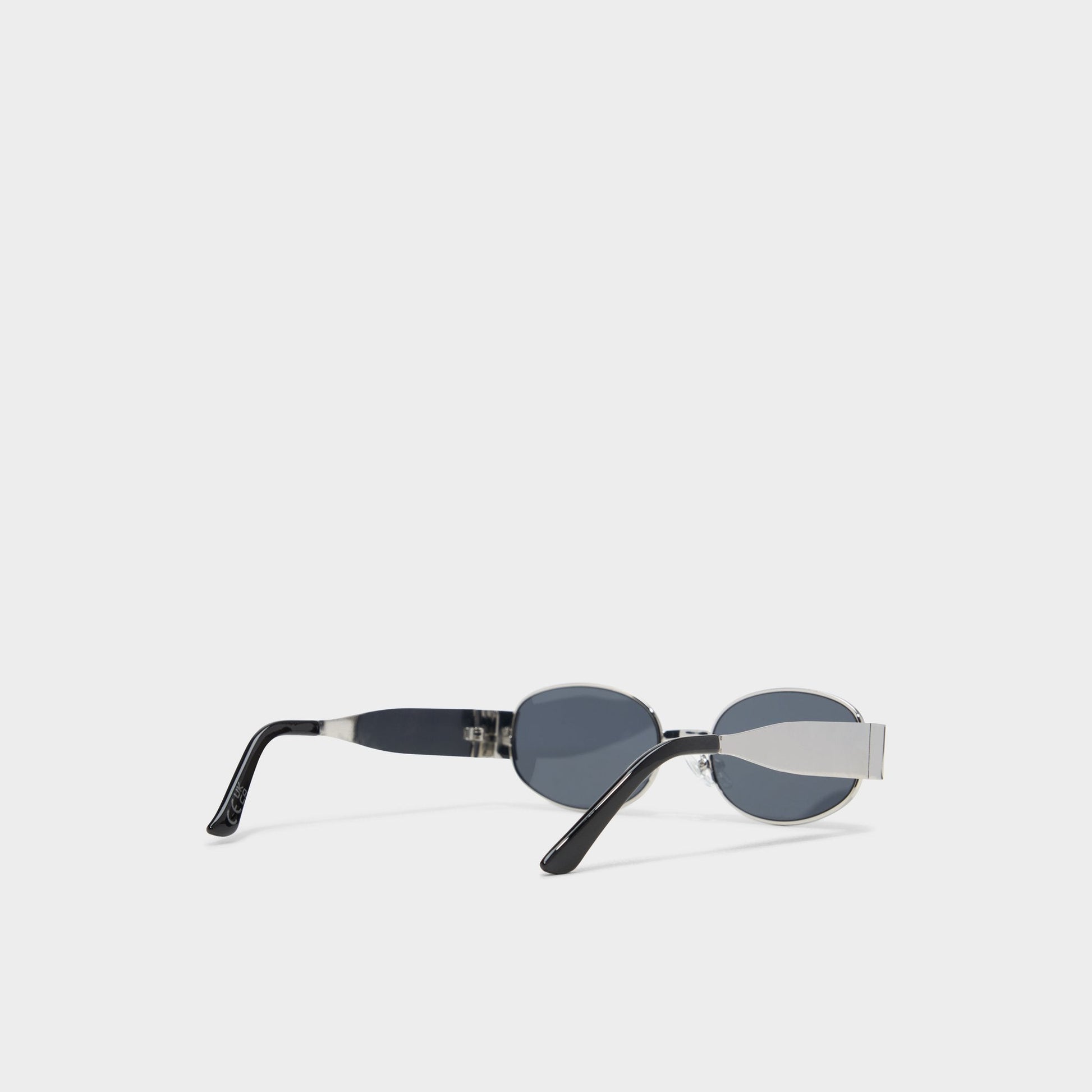 Unirerin Silver Women's Round - Round sunglasses - Silver