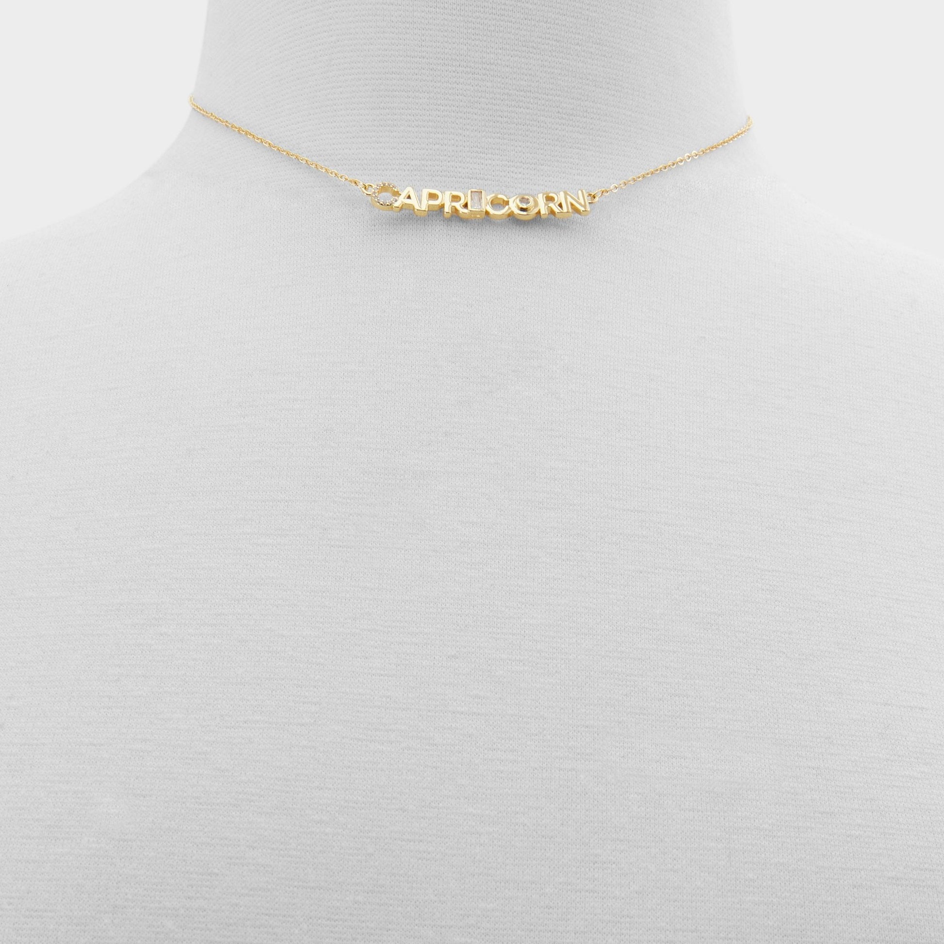 Starsigns Yellow Women's Cubic Zirconia - Necklace - Yellow
