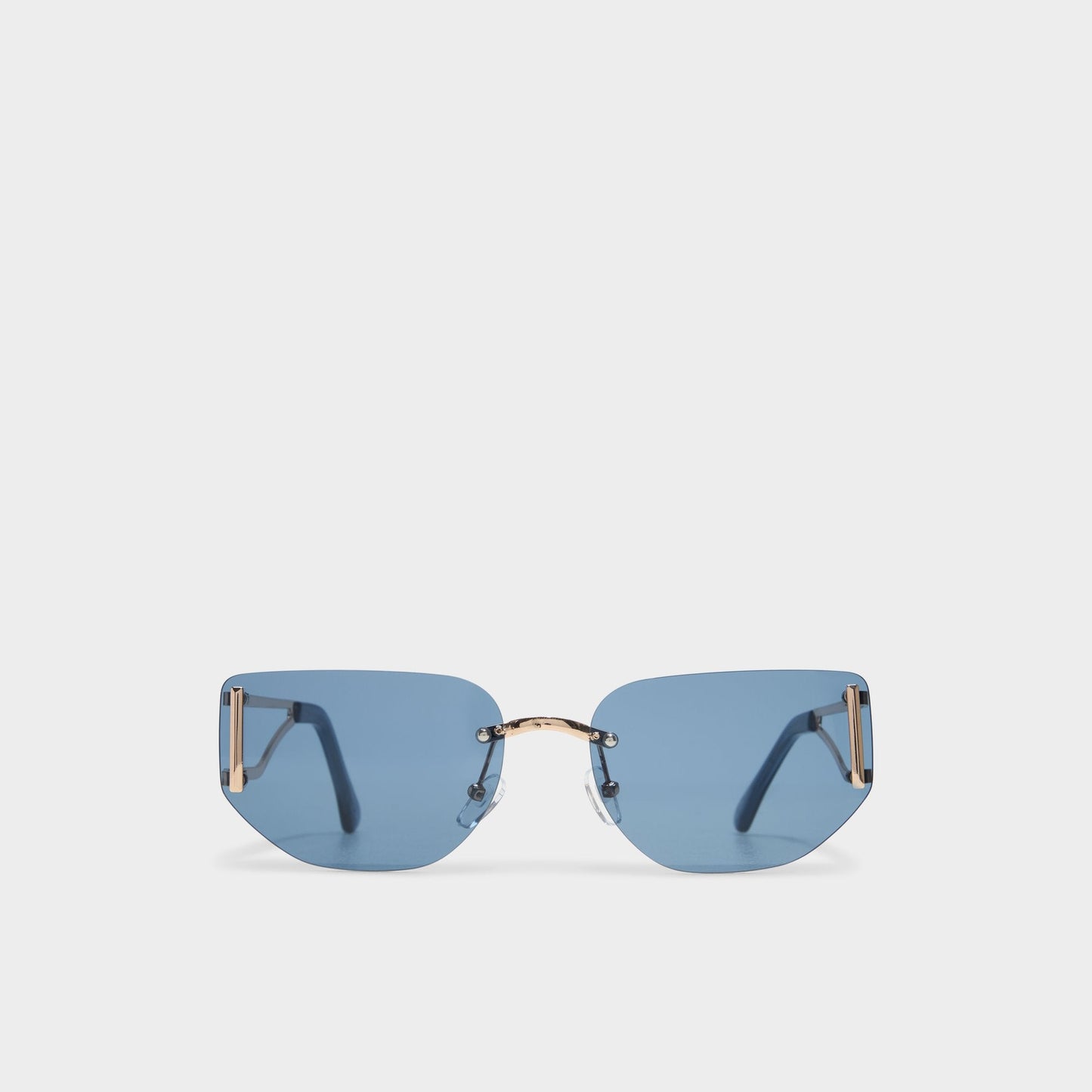 Delalle Gold Women's Square - Square sunglasses - Gold