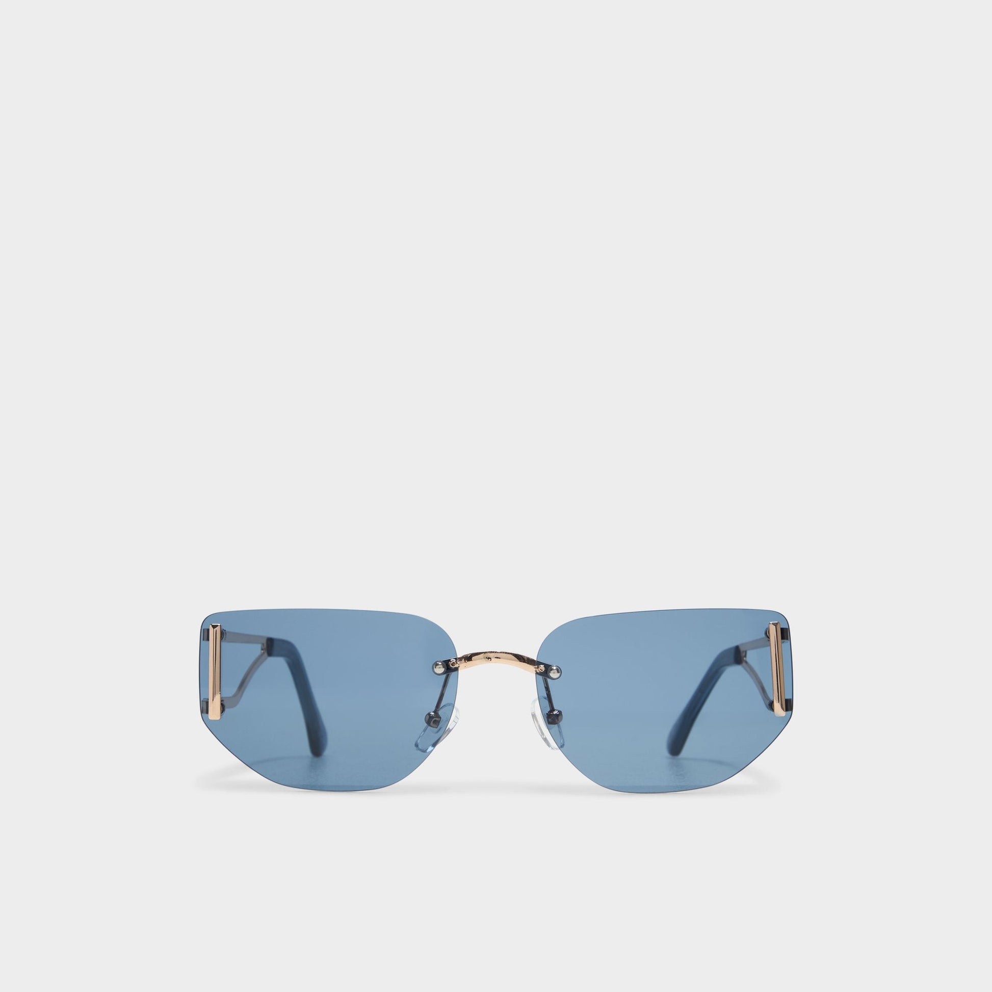 Delalle Gold Women's Square - Square sunglasses - Gold