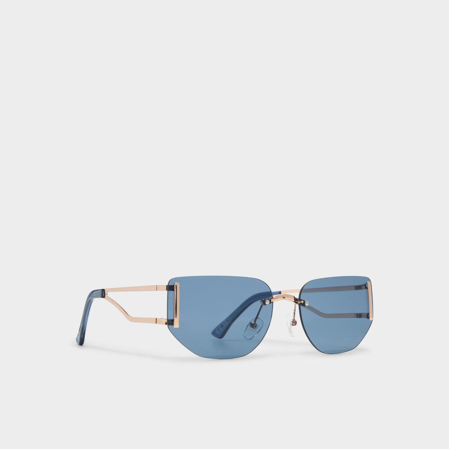 Delalle Gold Women's Square - Square sunglasses - Gold