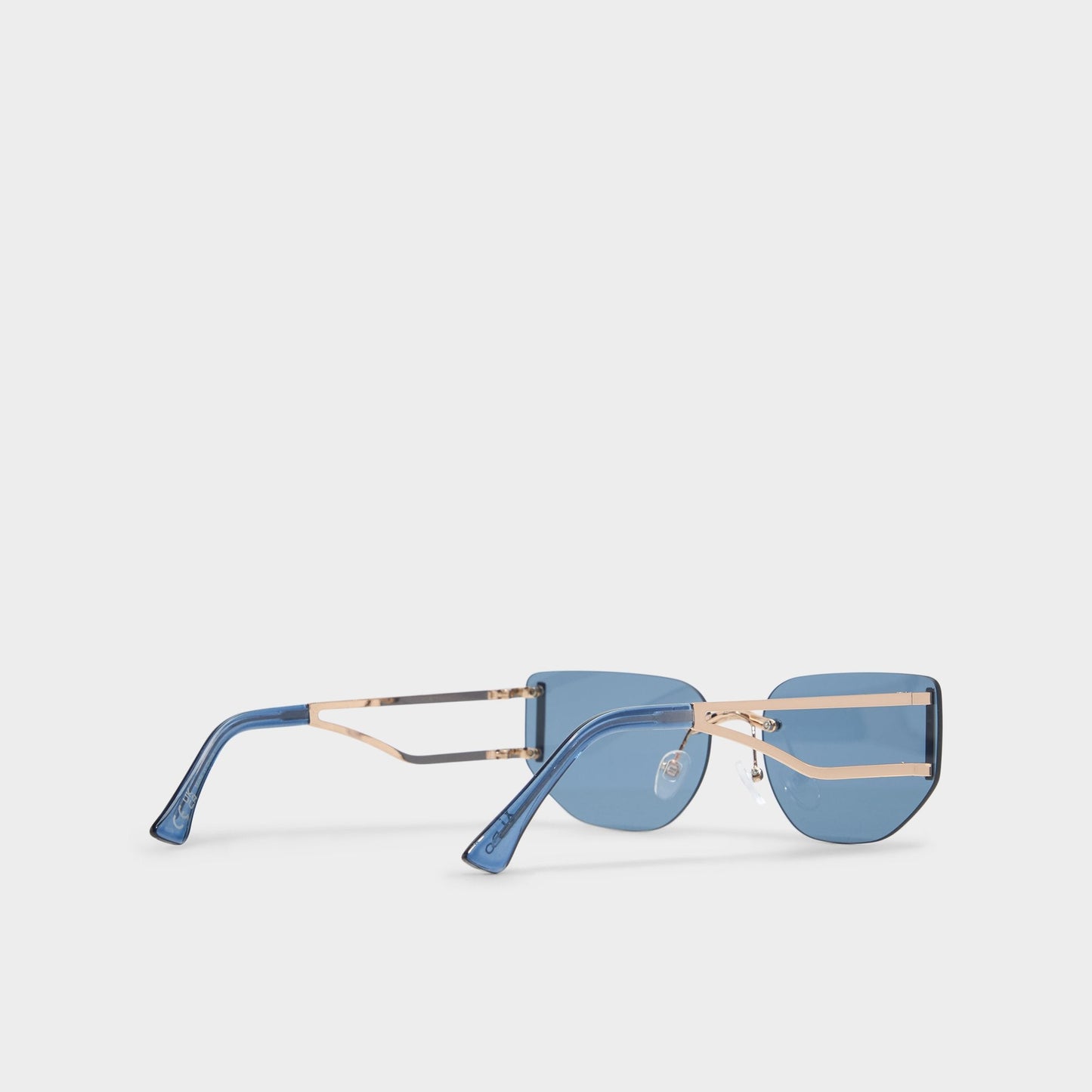 Delalle Gold Women's Square - Square sunglasses - Gold