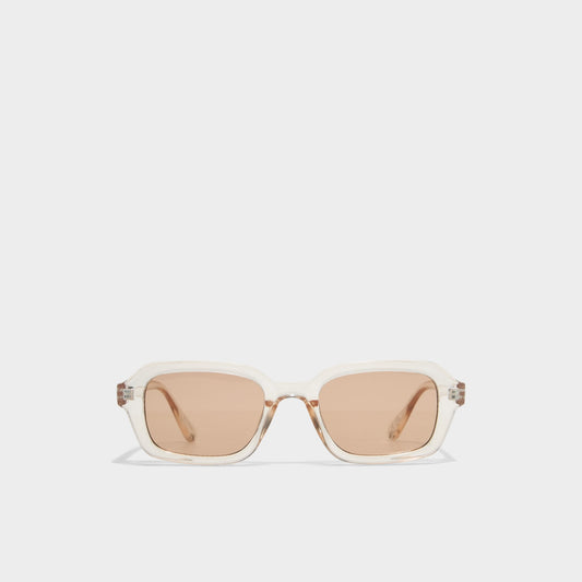 Desnix Natural Women's Square - Rectangle sunglasses - Natural